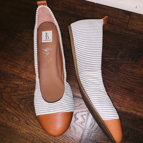 Ellen Degeneres Shoes - ELLEN DEGENERAS ED LEATHER FLATS